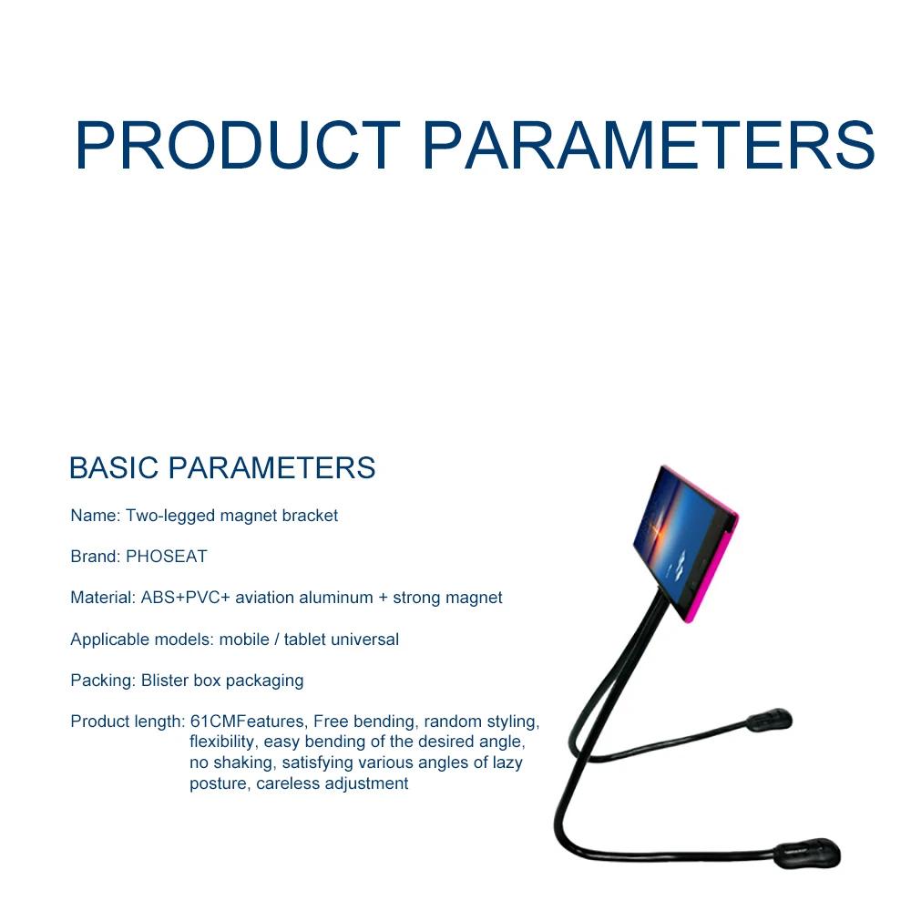 Держатель для мобильного телефона с зажимом 360 дюйма длинные руки держатель