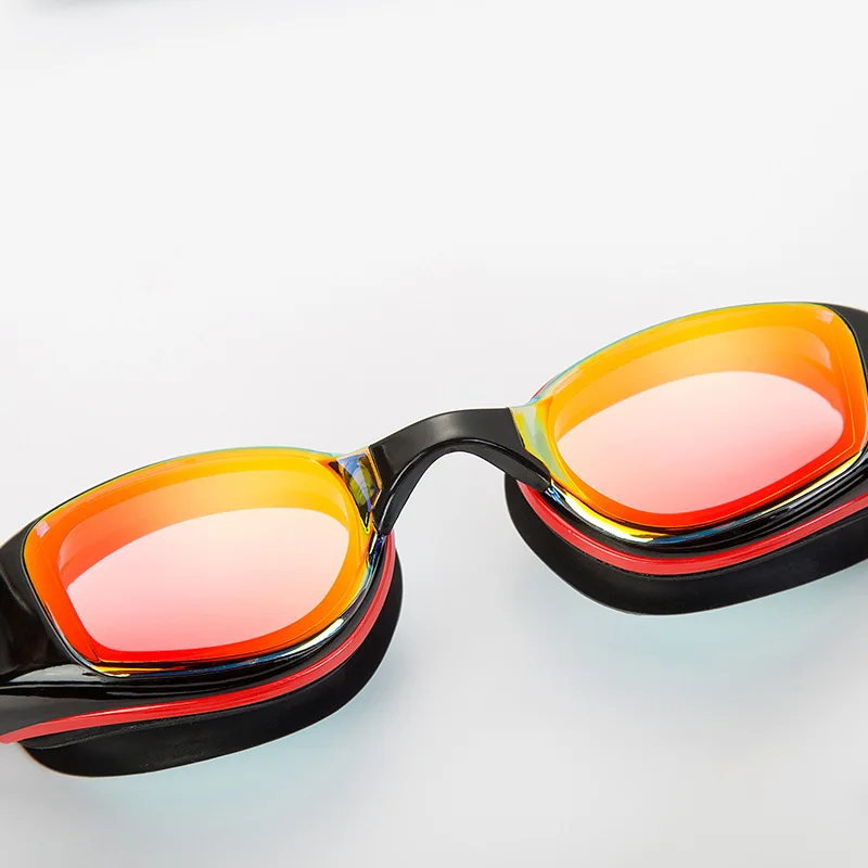 Уличные профессиональные плавательные очки в большой оправе 3 шт.