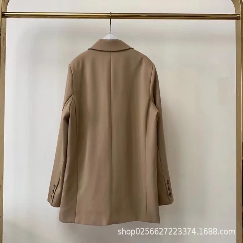 

Momoshero women's suit 2021 spring and summer new fresh and sweet love embroidery wild loose small fragrance jacket