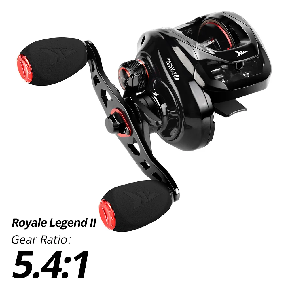 KastKing Royale Legend II катушка для заброса 7,2: 1 5,4: 1 Передаточное отношение катушка для карпа Магнитная двойная тормозная система 8 кг катушка для ловли - Цвет: Белый