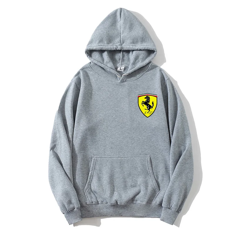 

2021fashion Ferrari men's Hoodie spring and autumn men's casual Hoodie Sweatshirt men's solid color Hoodie Sweatshirt top