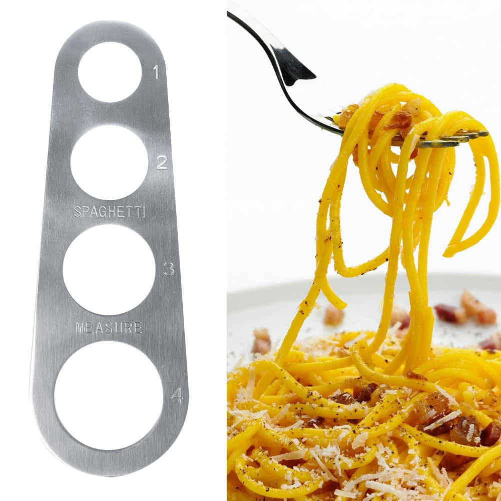 

Pasta Measurer 4 Serving Portion Cooking Pasta Ruler Great for Men and Women on Diets to Choose spaghetti