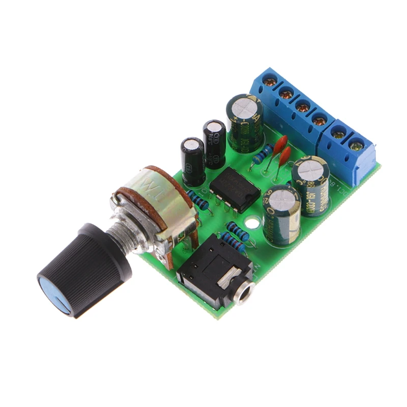 

K3NB DC 1.8-12V TDA2822M 2.0 Channel Stereo Mini AUX Audio Amplifier Board Module AMP