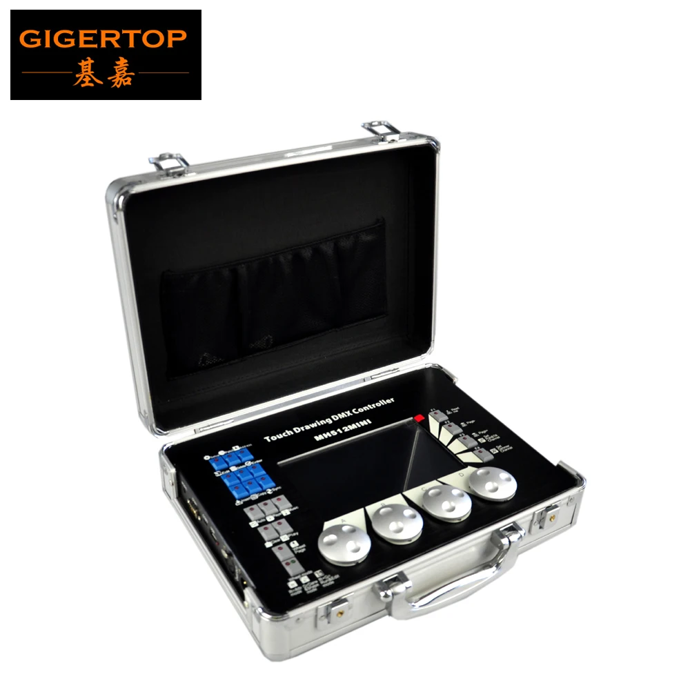 Gigertop сенсорный одежда с ручной росписью DMX512 сценический свет музыка Вход для