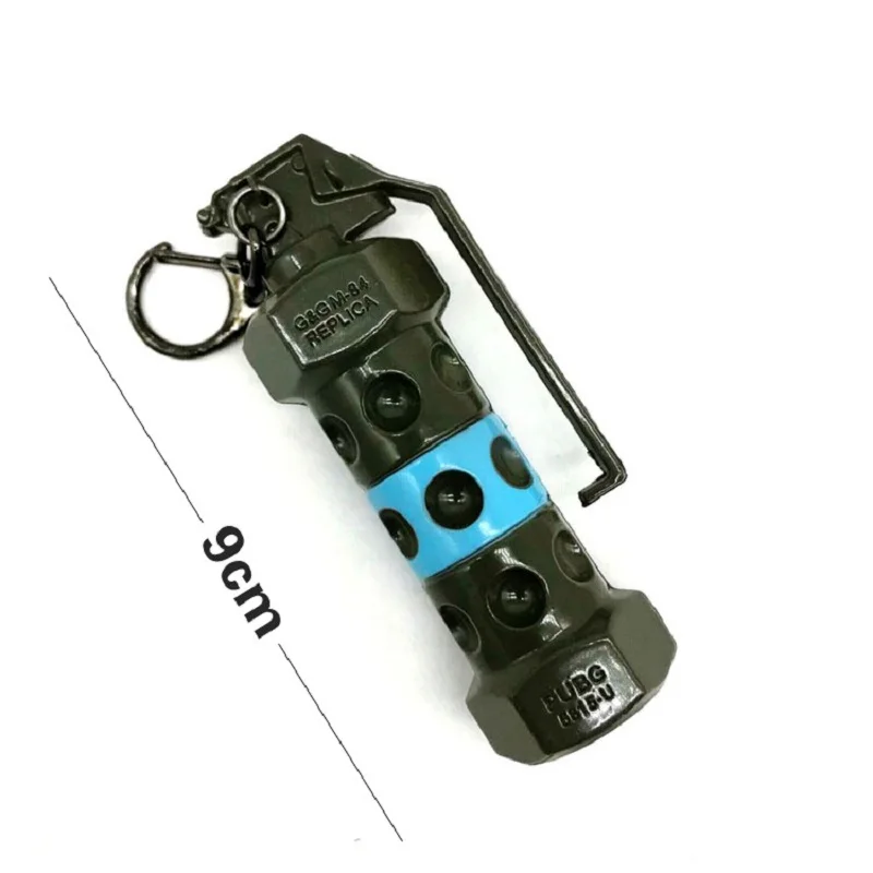 Цепочка для ключей с импульсной гранатой в стиле королевы металлическая модель