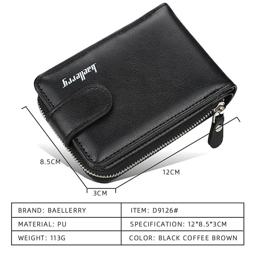 Мужские кошельки карточка с гравировкой и именем на заказ молнии