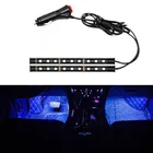 Светодиодная RGB-лампа для салона автомобиля, автоматисветильник подсветка для Great Wall Haval Hover H3 H5 H6 H7 H9 H8 H2, эмблема M4