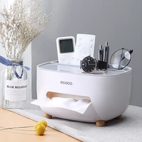 2020 remote control storage tissue pumping box home living dining room nordic simple multifunctional creativity