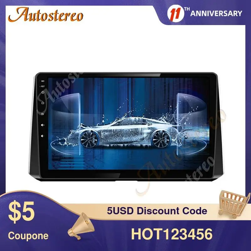 

Android 10.0 GPS Navigation For Toyota Corolla 2019 2020 Car No DVD Player Auto Radio Stereo Head Unit Multimedia Player DSP