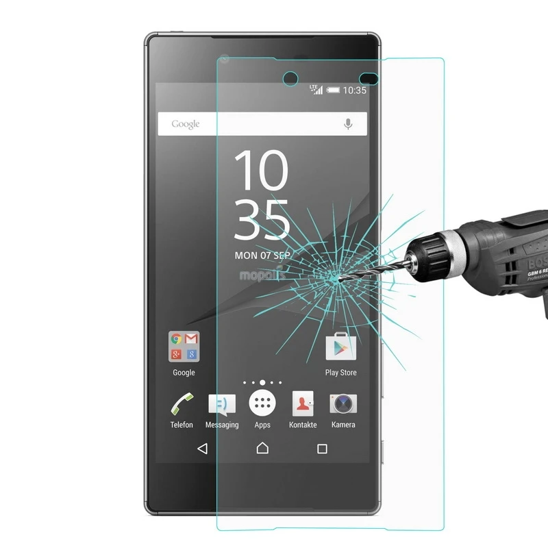 Защитная пленка из закаленного стекла для sony Z3 Z2 Z4 Z1 Z Xperia Z5 Dual E6603 E6633 E6653 E6683