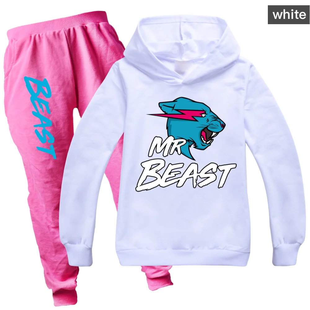 Cat 3D Print Hoodie Pants 2pcs Sets Spring Cartoon Kids Tracksuit Baby Clothing Sets Toddler Girl Outfits 2022 Boys Streetwear