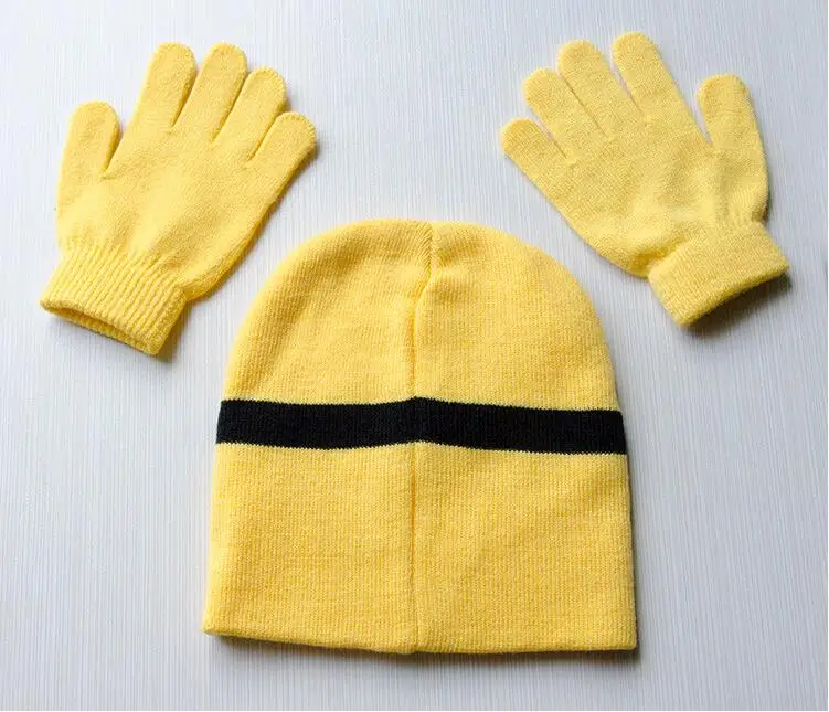 Шапка для мальчиков и девочек на осень зиму теплая кепка вязаная шапка с героями