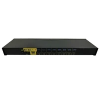 hub 801 rack mountable multi monitor 8 in 1 out 8 x 1 video switcher with audio auto scan 4k 8 port hdmi kvm switch