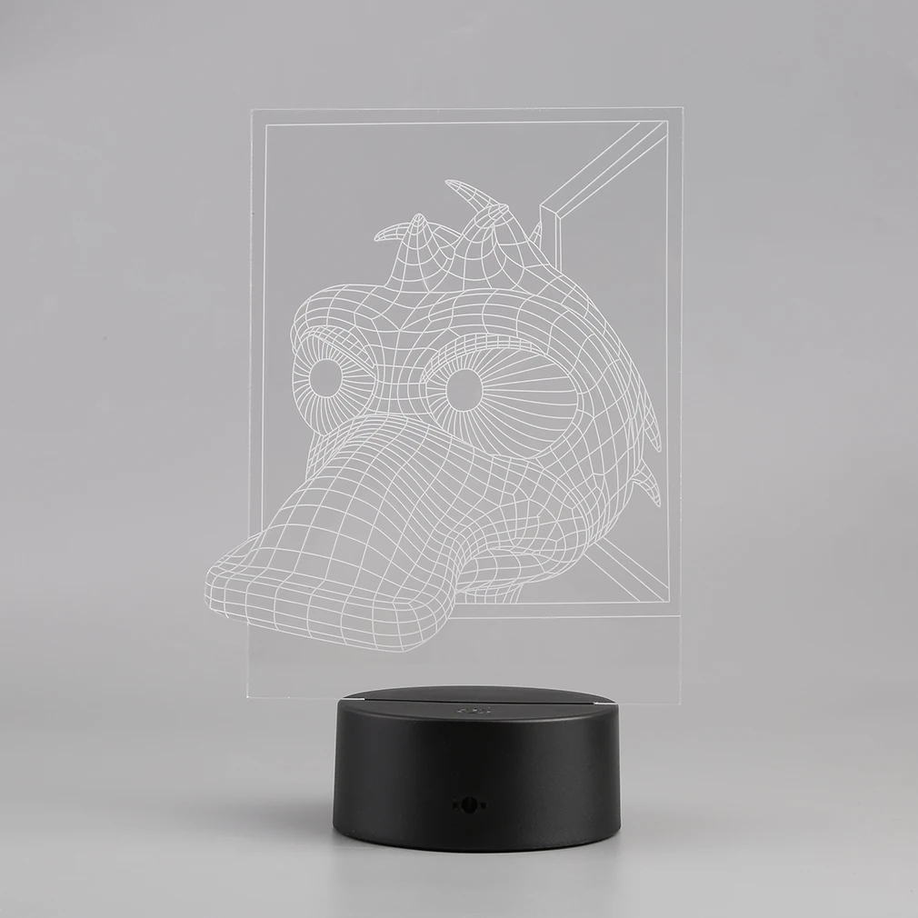 Энергосберегающий USB светильник или иллюзионный с питанием от аккумулятора 3D