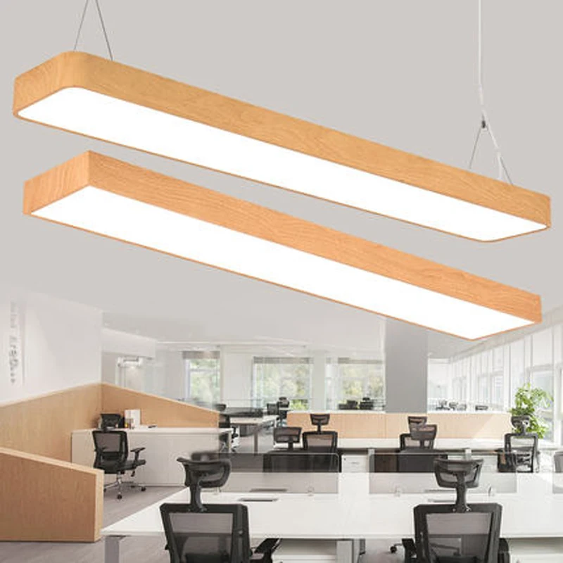Скандинавский Креативный светодиодный длинный подвесной светильник для