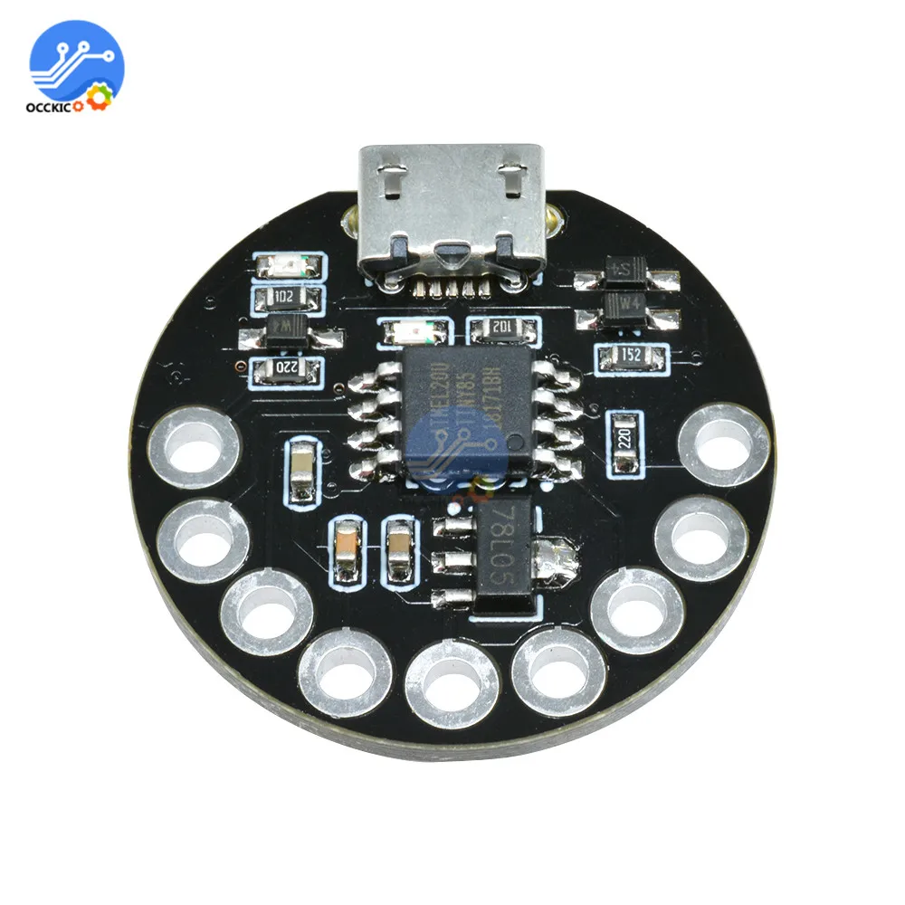 Micro USB LilyTiny LilyPad ATtiny85 макетная плата для Arduino DIY Kit программируемые SRAM Digispark устройства Nano