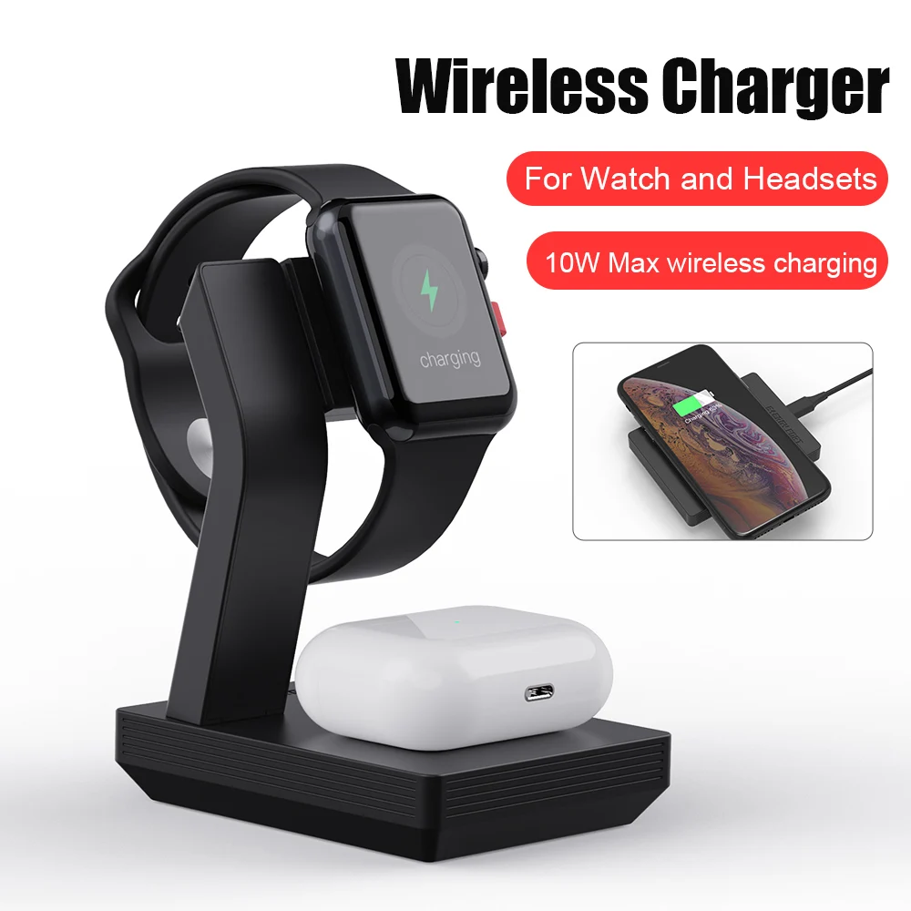 

15W Wireless Charger For HUAWEI GS Pro Smart Watch Charging Stand For AMAZFIT GTR GTS Watch For Samsung Galaxy Watch Charger