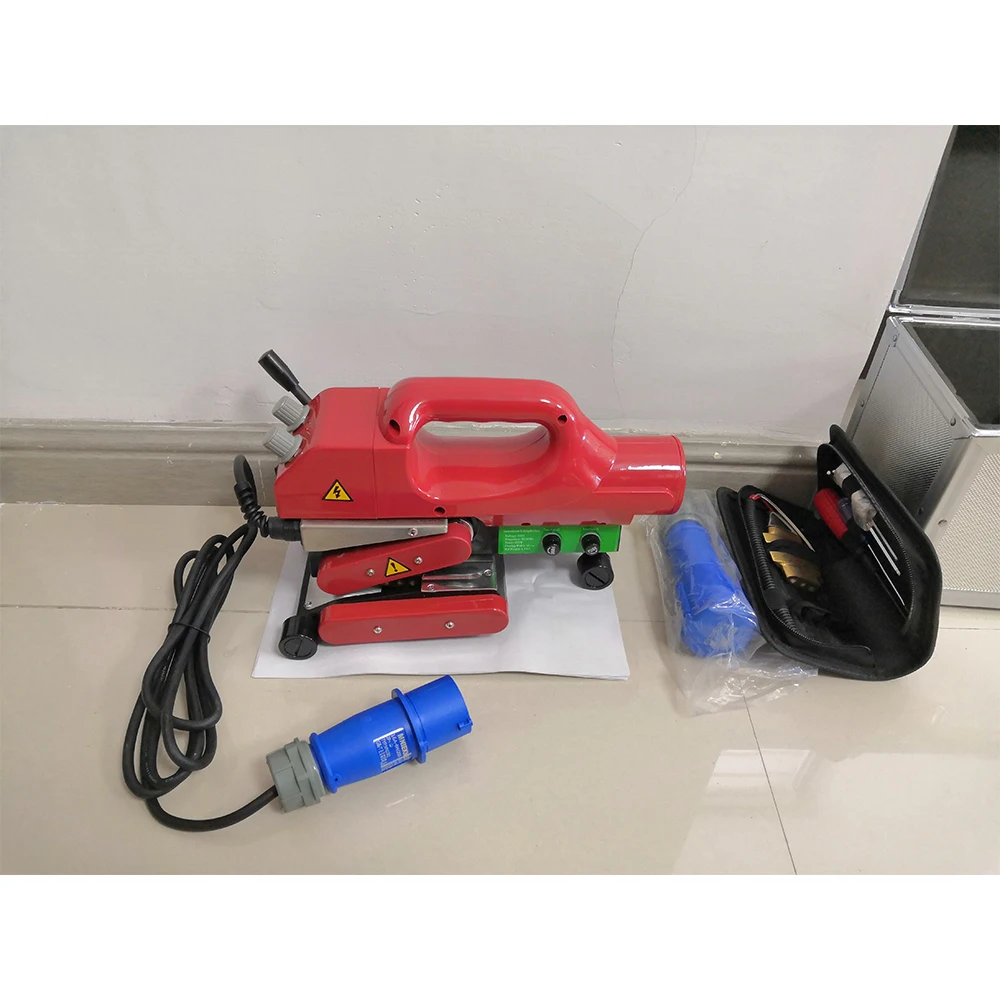 Пластиковый электронный сварочный аппарат HDPE/PP Горячего клиновидного