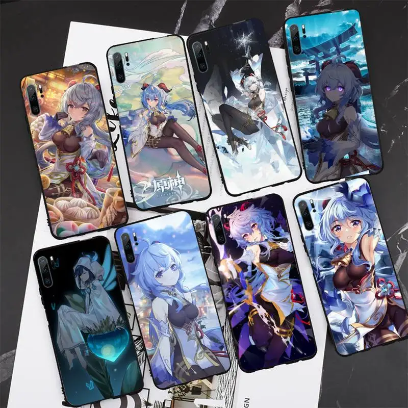 

ganyu genshin impact Phone Case for Xiaomi mi5x mi6 mi6x mia2 mi8 mi9 mi10 note2 note3 note10 pro max plus 10 lite cover