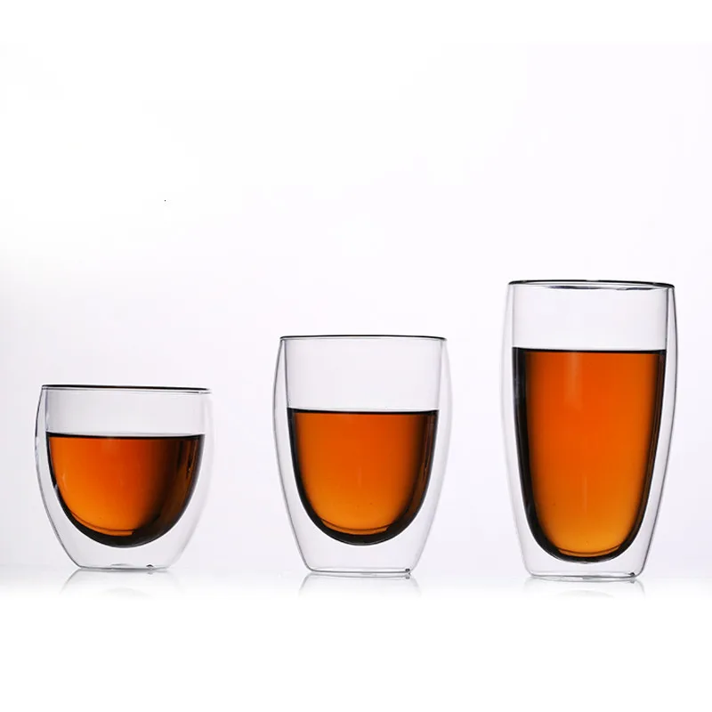 Популярная чашка с двойными стенками для кофе чая изолированные кружки чашки