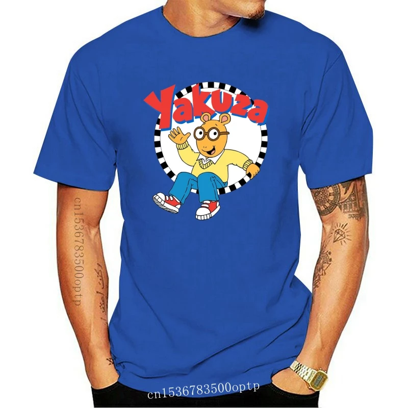 

Новая футболка Артура, мужские футболки, женские топы, футболка из 100% хлопка, забавная футболка с круглым вырезом и коротким рукавом с принт...