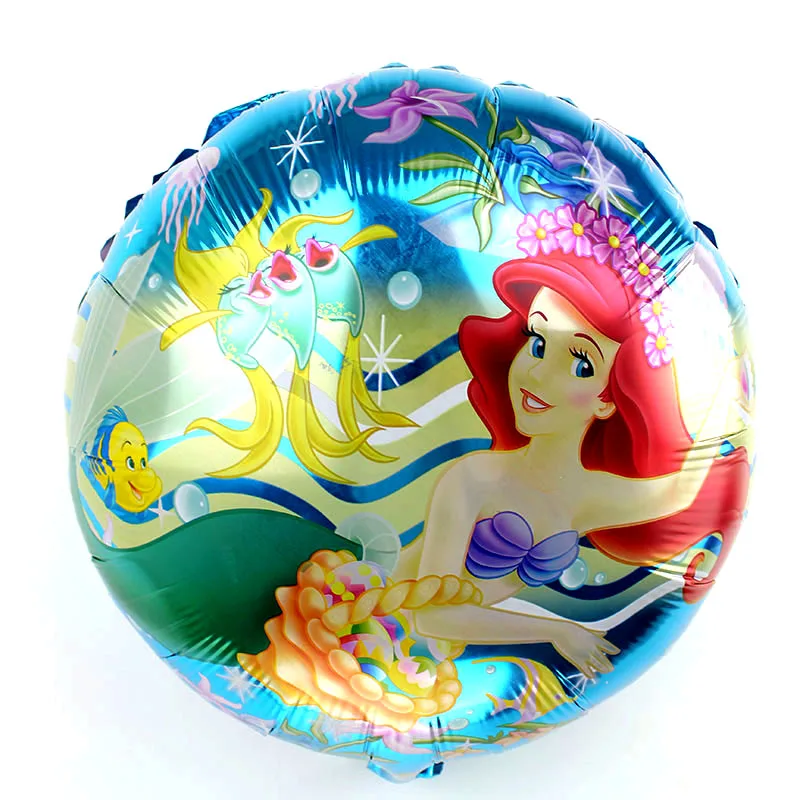 18inch wb mermaid Новое платье в стиле Русалочки с латексные воздушные шары конфетти воздушные шары Свадебные Globos дети День рождения украшения детский душ расходные материалы - Цвет: 18inch wb mermaid