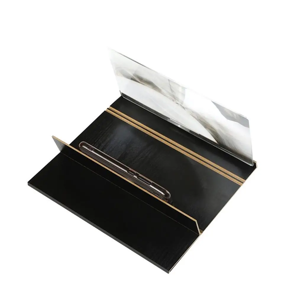 12 дюймовый мобильный увеличитель для экрана телефона 3Dwith древесины с защитой от