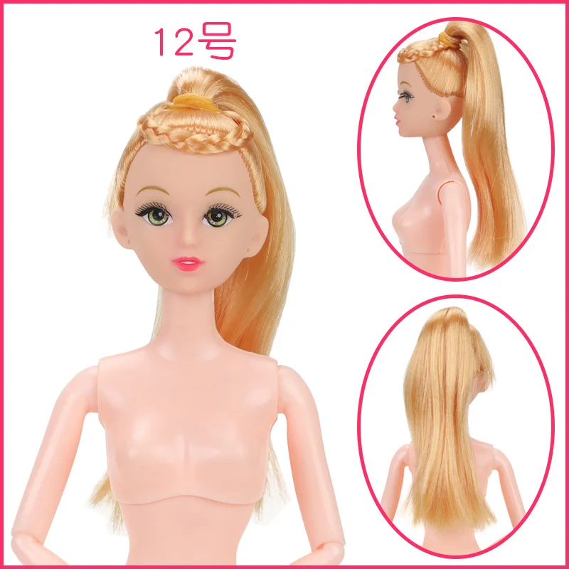 30 см Симпатичная красивая кукла человекоид модель головы + тела 20 шарниров можно