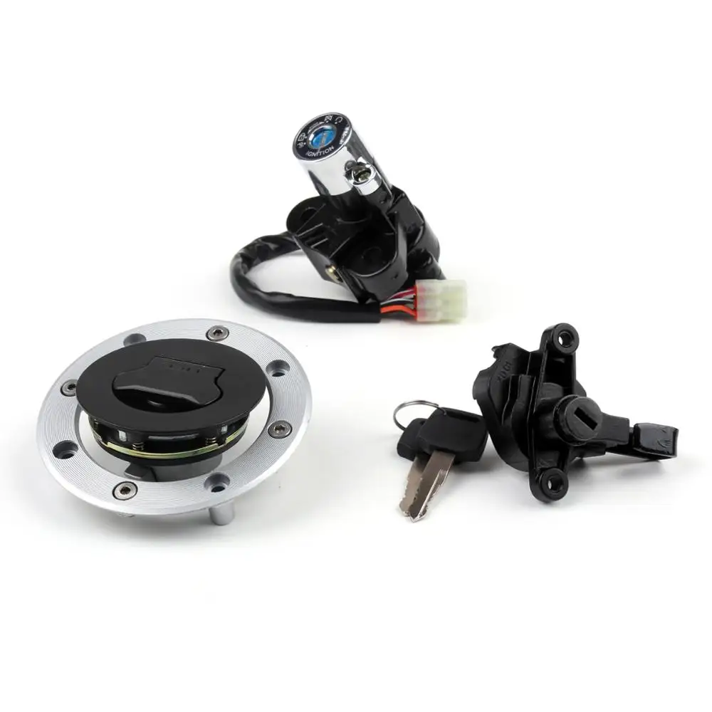 Artudatech для Suzuki GSF600 Bandit 1995 2004 GSF1200 переключатель зажигания замок и крышка