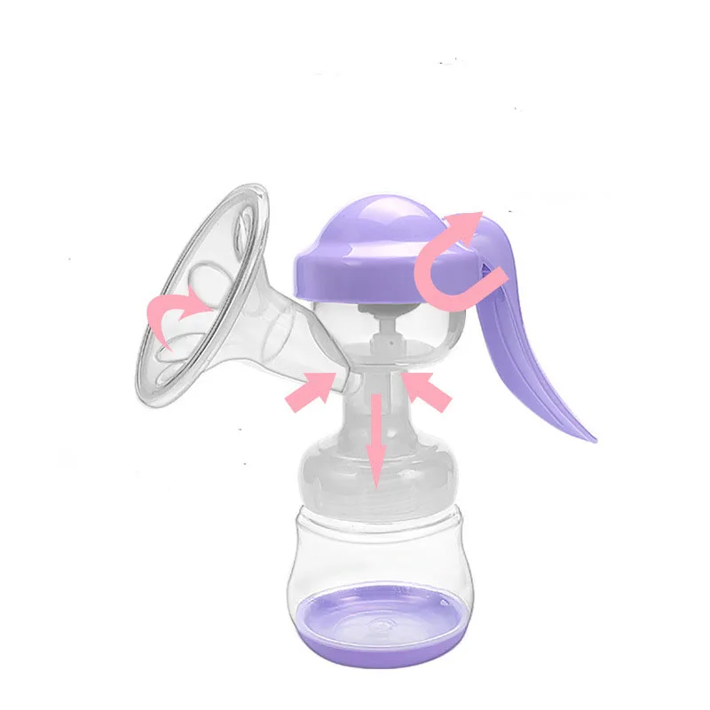Ручной молокоотсос для малышей Детская соска кормления на присоске с