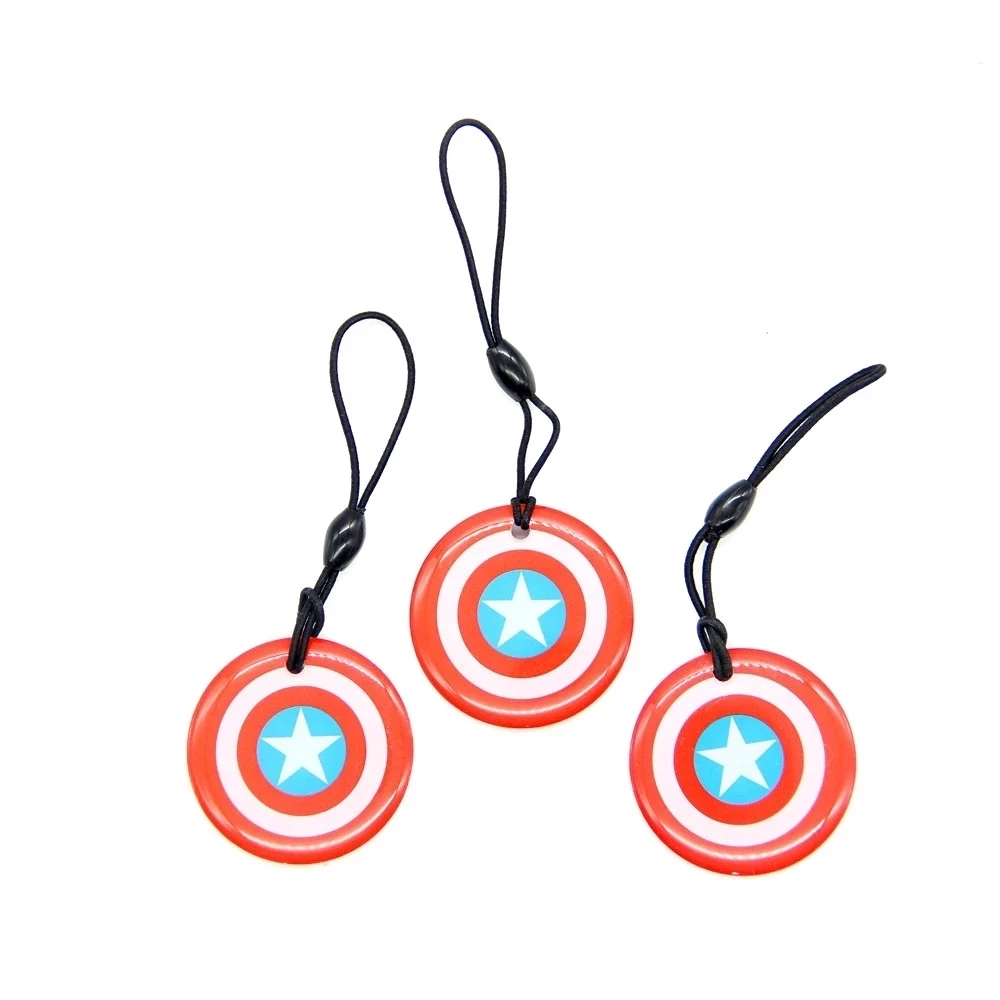 

13.56MHz UID Keyfob Changeable S50 1K NFC Keychain Proximity RFID Rewritable Waterproof Access Control Card Free Shipping