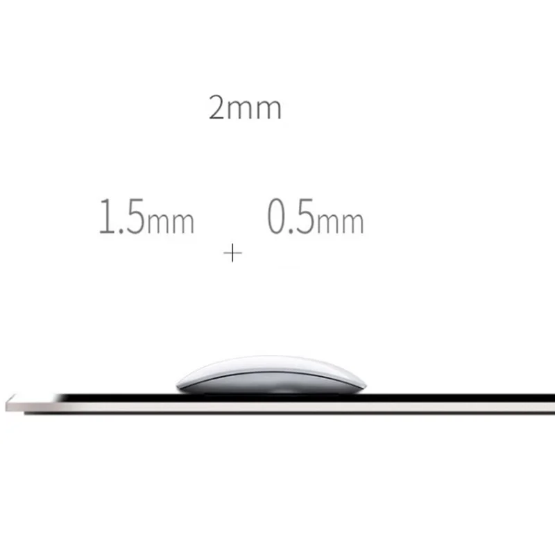 Metal Mouse Pad Aluminum Mousepad Game Home Computer Increase Mat High Quality | Компьютеры и офис