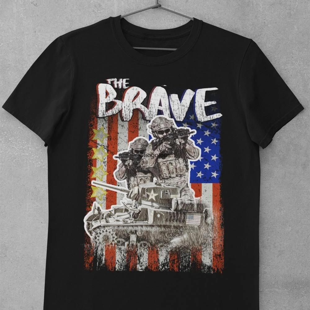 Будьте смелы бак Отечественной тематическая футболка 4th of рубашка королевы