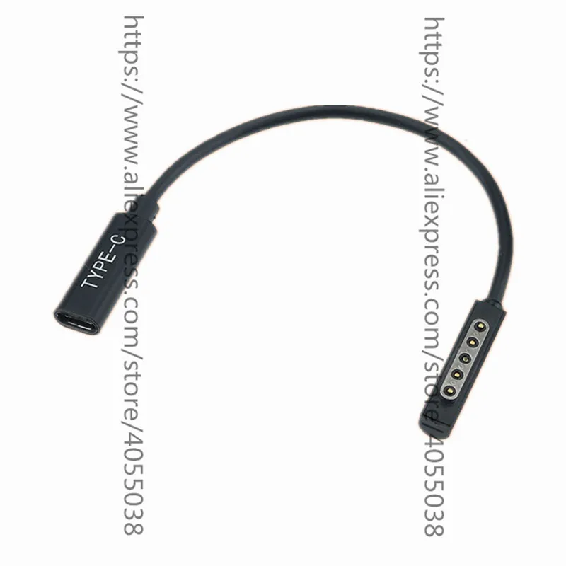 USB Type C PD адаптер питания зарядный кабель шнур штекер постоянного тока конвертер