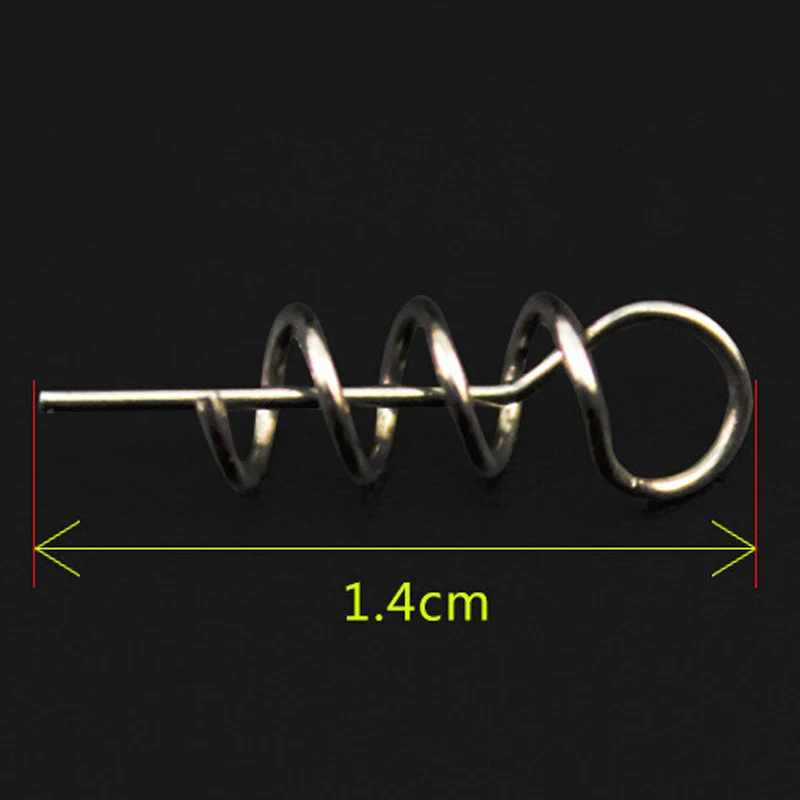 ICERIO 100 штук мягкие приманки погрузчик/Руководство поворотный зажим/центровки-pin