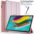 Чехол для Samsung Galaxy Tab A7 10,4 ''2020 SM-T500T505 таблетки ультра-тонкая смарт-крышка для Samsung Galaxy Tab A7 10,4 2020 чехол