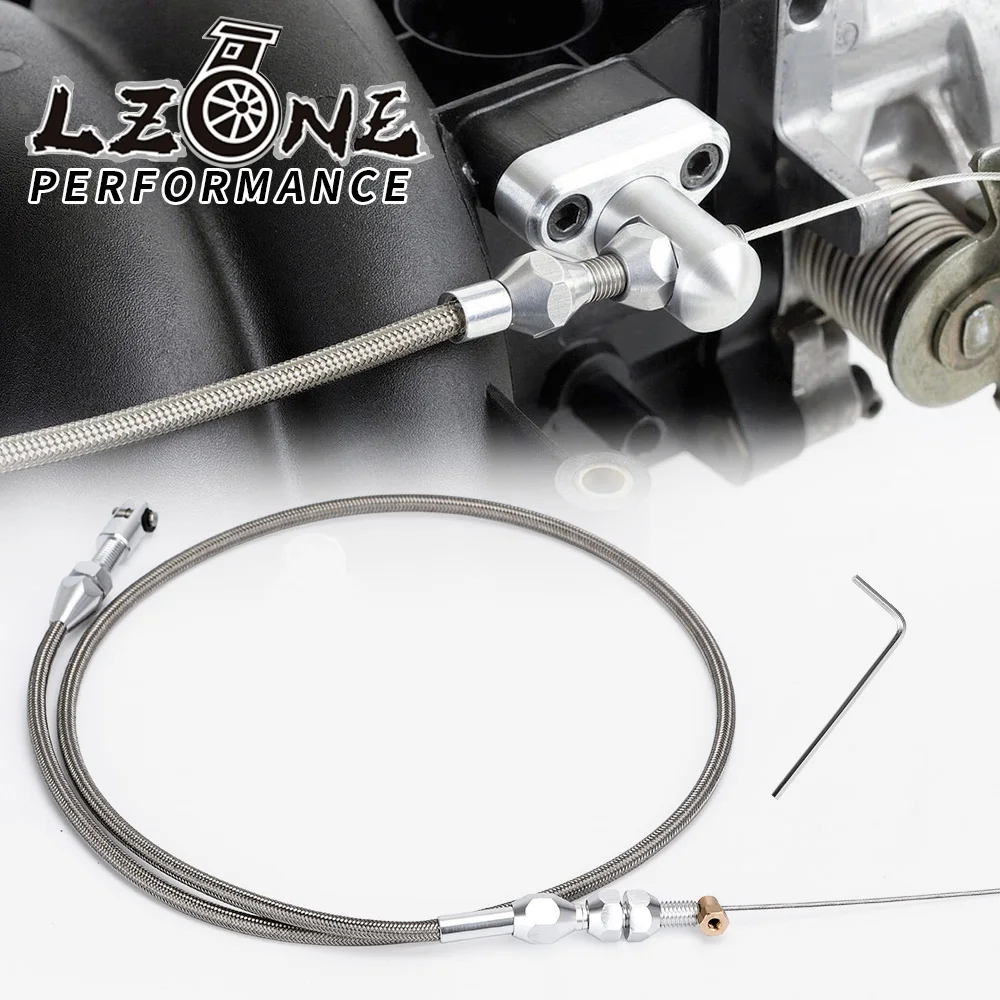 36 дюймовый комплект дроссельной заслонки из нержавеющей стали с оплеткой для