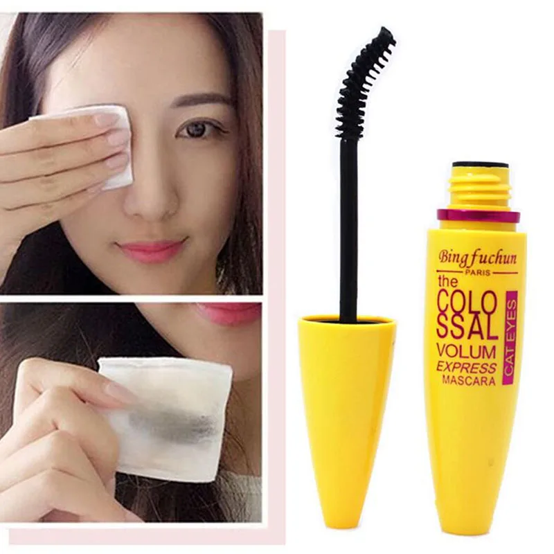 1 шт. тушь для ресниц макияжа Длинная Густая завивка удлинение глаз водостойкая