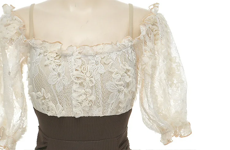 Сексуальное платье с открытыми плечами оборками и Одна деталь Плавание костюм