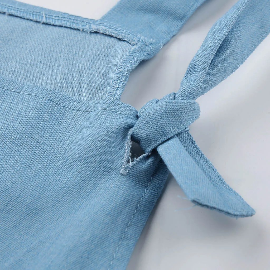

Denim Jumpsuits Womens Casual Loose Sleeveless Overalls Suspenders With Pockets Jumpsuit Macaco Feminino