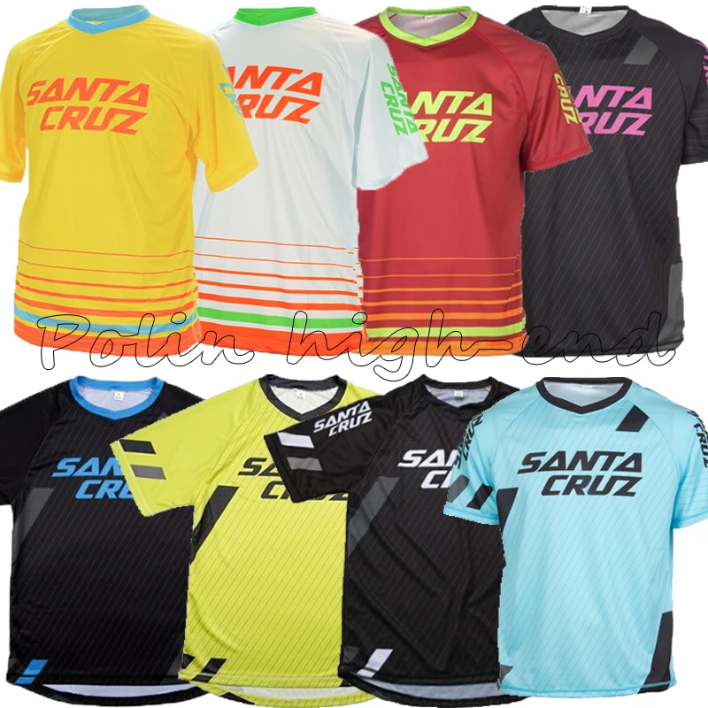 

Lycra MTB Mountain Bike Jersey Sport motocross downhill clothing enduro T shirt off road Men DH MX cycling clothes bicycle dress