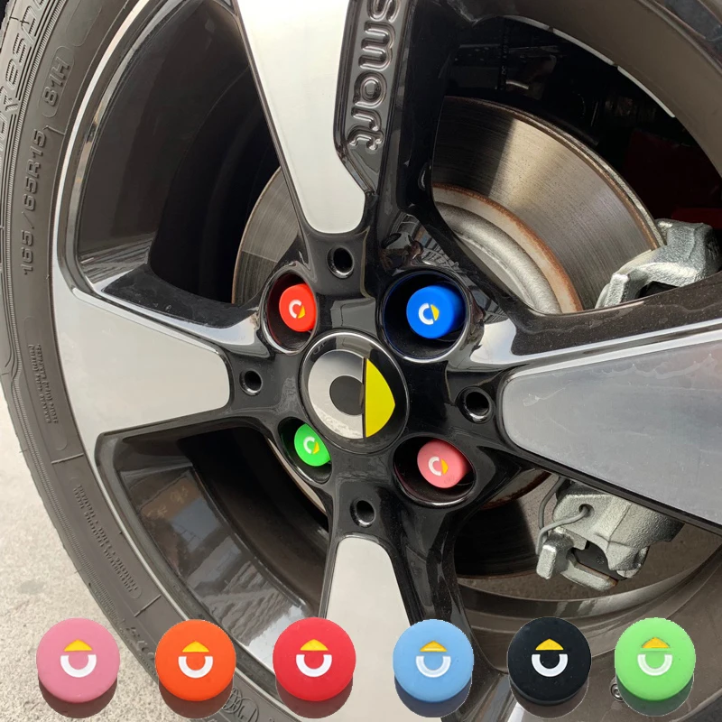 Винтовая Крышка Ступицы автомобильного колеса колпачки для гайки Smart Fortwo Forfour 453