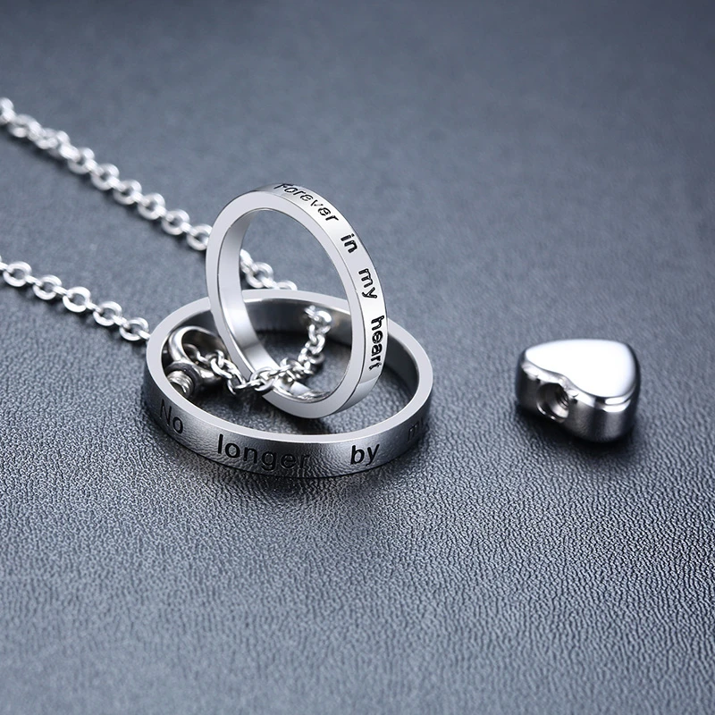 Vnox мужское женское ожерелье с кремационной урной ювелирной гравировкой