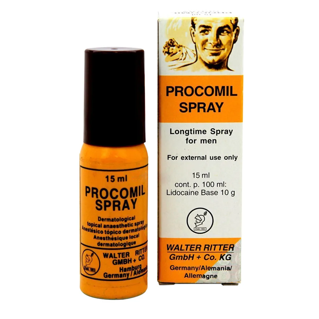 15ML Procomil Spray Keep Long Time Spray Extenal Men Delay Spray Natural Plant Extracts Penis Enlarg