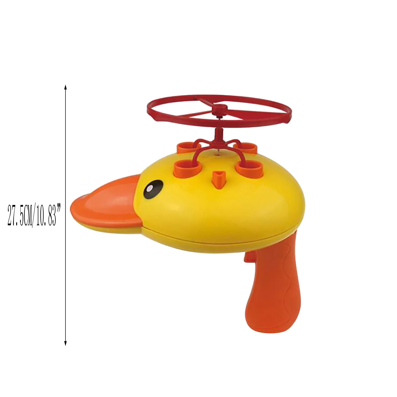 

Children's Electric Bubble Water Summer Outdoor Cartoon Duckling Bamboo Dragonfly Game Interactive Toy Gift Flying Saucer 60ml