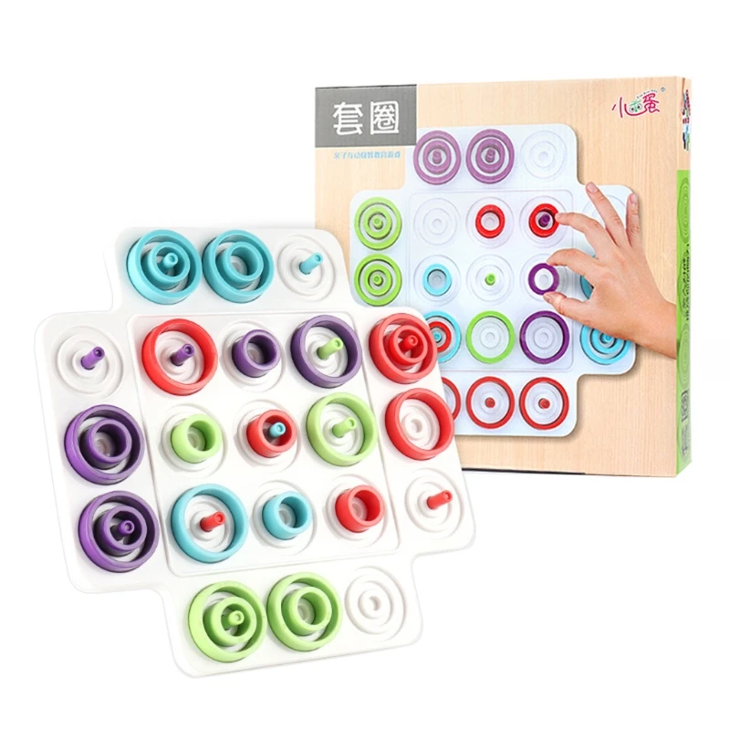 

Игра в кольцо, пластиковая настольная игра для мальчиков и девочек, подарки на день рождения