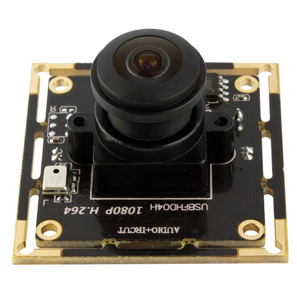 Широкоугольный USB-модуль камеры с объективом Fisheyes для Raspberry Pi Full HD 1080P 2 МП |