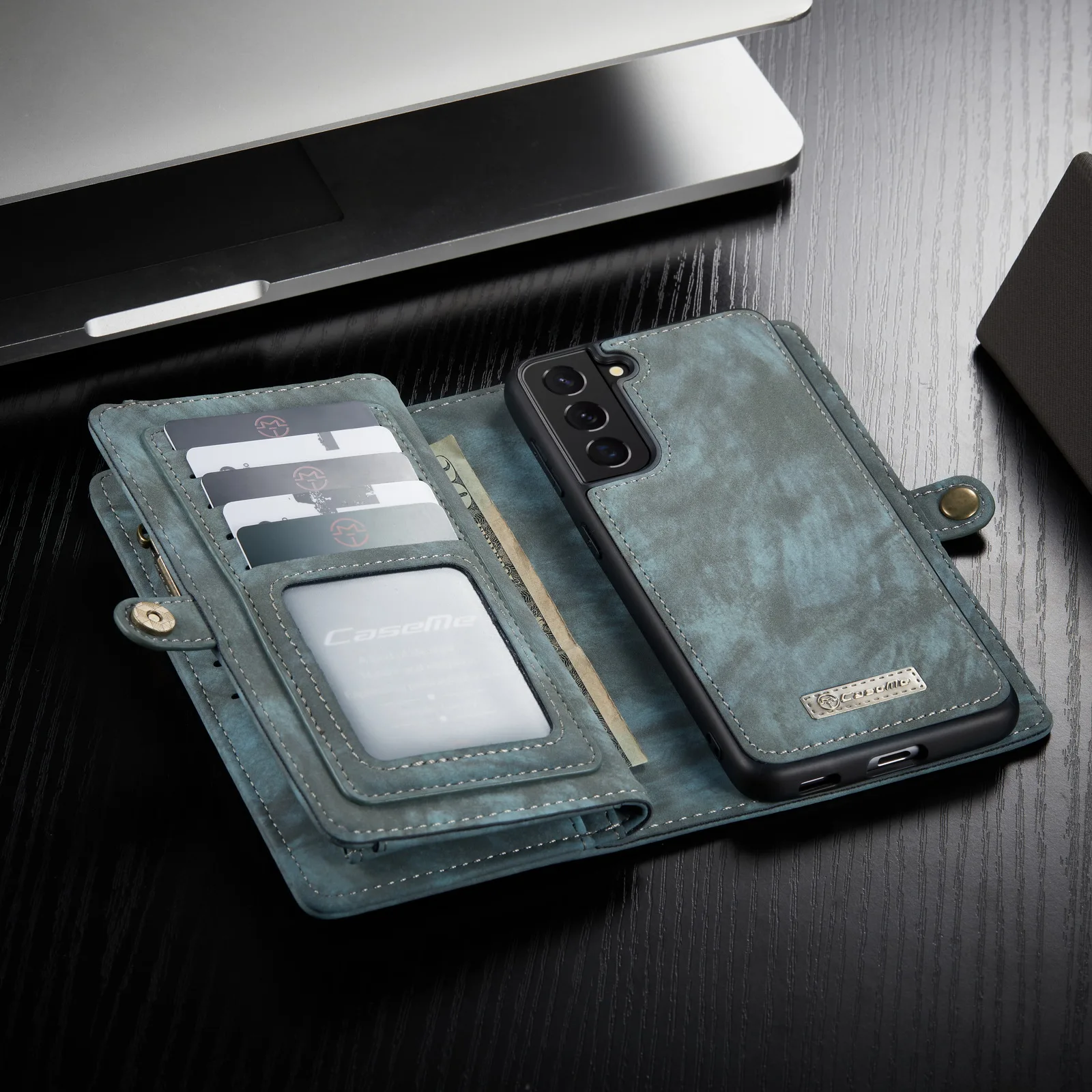 Для Samsung S8 S9 S10 S20 S21 Note10 Plus Note20 съемный кошелек с откидной крышкой в стиле ретро