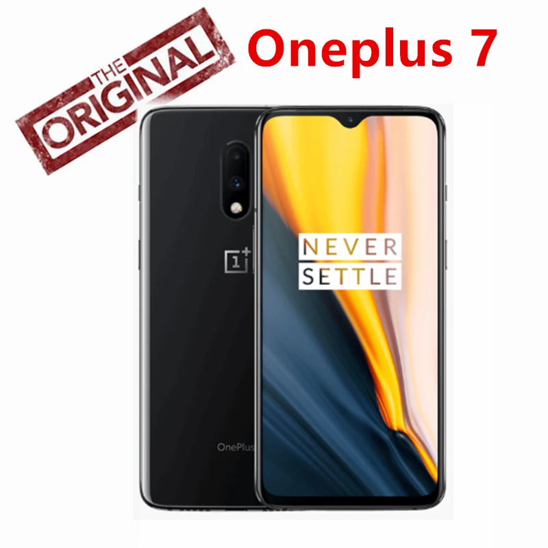 Смартфон OnePlus 7 с глобальной ПЗУ, 12 Гб ОЗУ, 256 Гб ПЗУ, Смартфон Snapdragon 855, 6,41 дюймов, оптический AMOLED дисплей, отпечаток пальца, камера 48 МП, UFS 3,0
