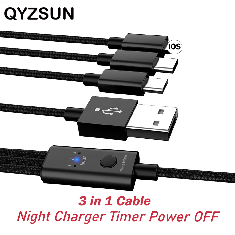 Умный кабель для зарядки с разъемом типа C iPhone 11 samsung huawei Xiaomi провод